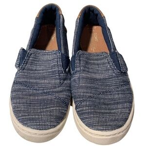Toms Boys E1DX Flats, MultiColor, Size 11 Blue